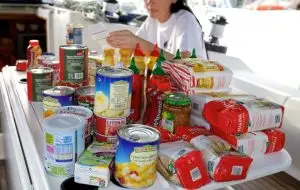 Provisioning for long voyages