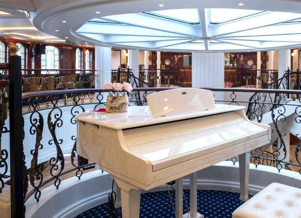 Onboard luxury largest sailing ship