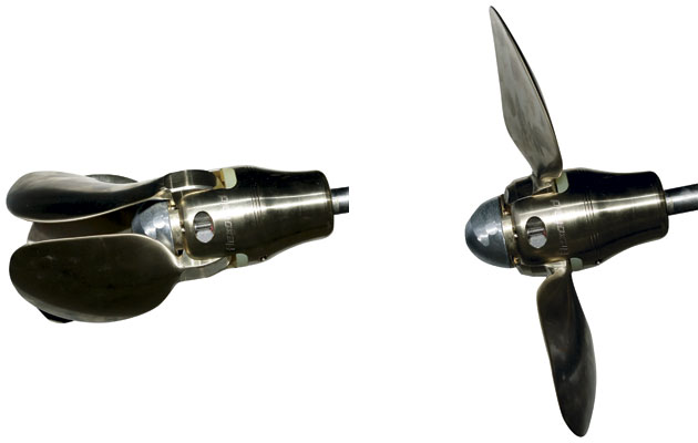 Fixed vs Folding vs Feathering Propellers - folding screw