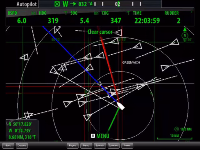 AIS for judging distance at sea