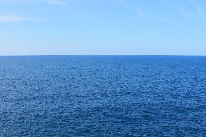 Lack of Scale in judging distance at sea